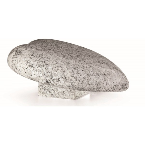 Cœur en granit - Décor inclinable personnalisable avec socle - Sansone Origine