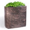 Urne double en granit - Avec jardinière intégrée - Sansone Origine