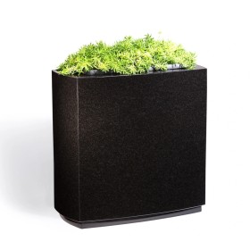 Urne double en granit - Avec jardinière intégrée - Sansone Origine