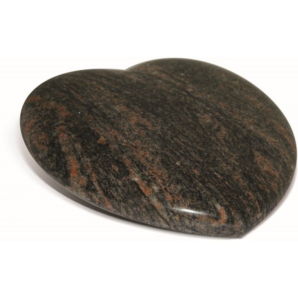 Cœur en granit - Décor inclinable personnalisable avec socle - Sansone Origine