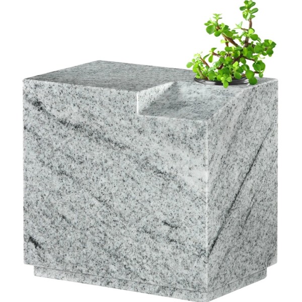 Urne vase en granit -  Avec boîtes à secret - Sansone Origine