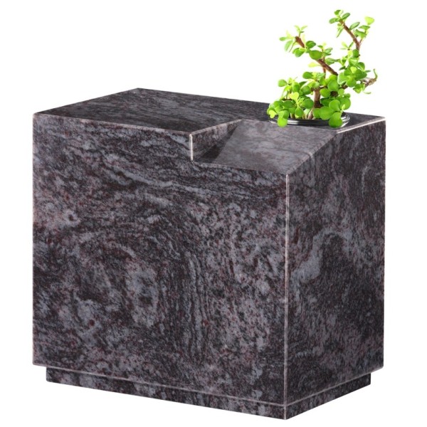 Urne vase en granit -  Avec boîtes à secret - Sansone Origine