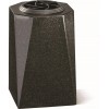 Vase en granit - Modèle carré à simple chanfrein - Sansone Origine