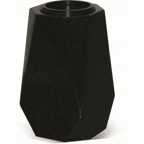 Vase en granit - Modèle carré à double chanfrein - Sansone Origine