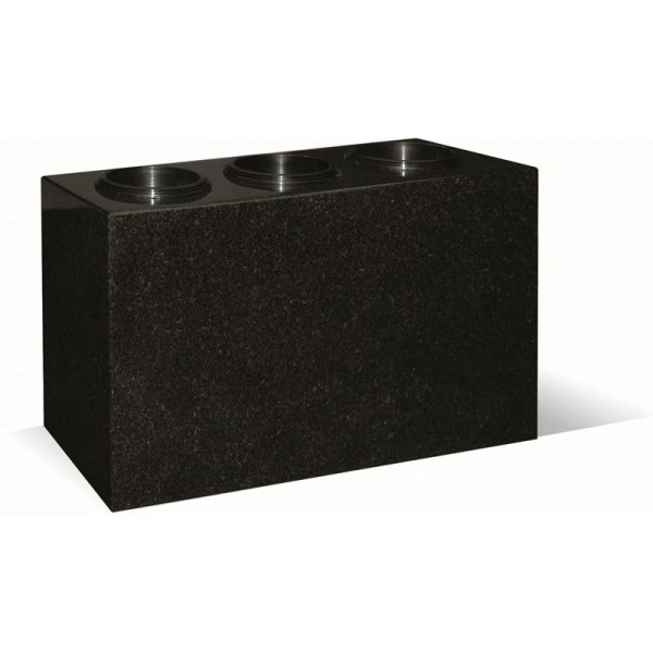 Vase en granit – Trio contemporain - Sansone Origine