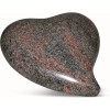 Cœur Larme en granit - Décor funéraire personnalisable - Sansone Origine