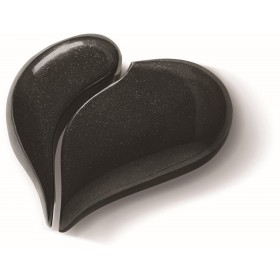 Cœur Dyade COD3006 - Décor funéraire en granit taillé main - Sansone Origine