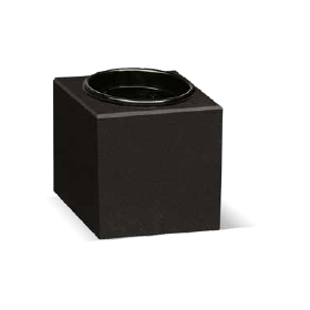 Cache-pot CP00 – Ornement floral en granit - Sansone Origine